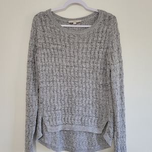 Loft Cable Thin Open Knit Sweater Top Size L